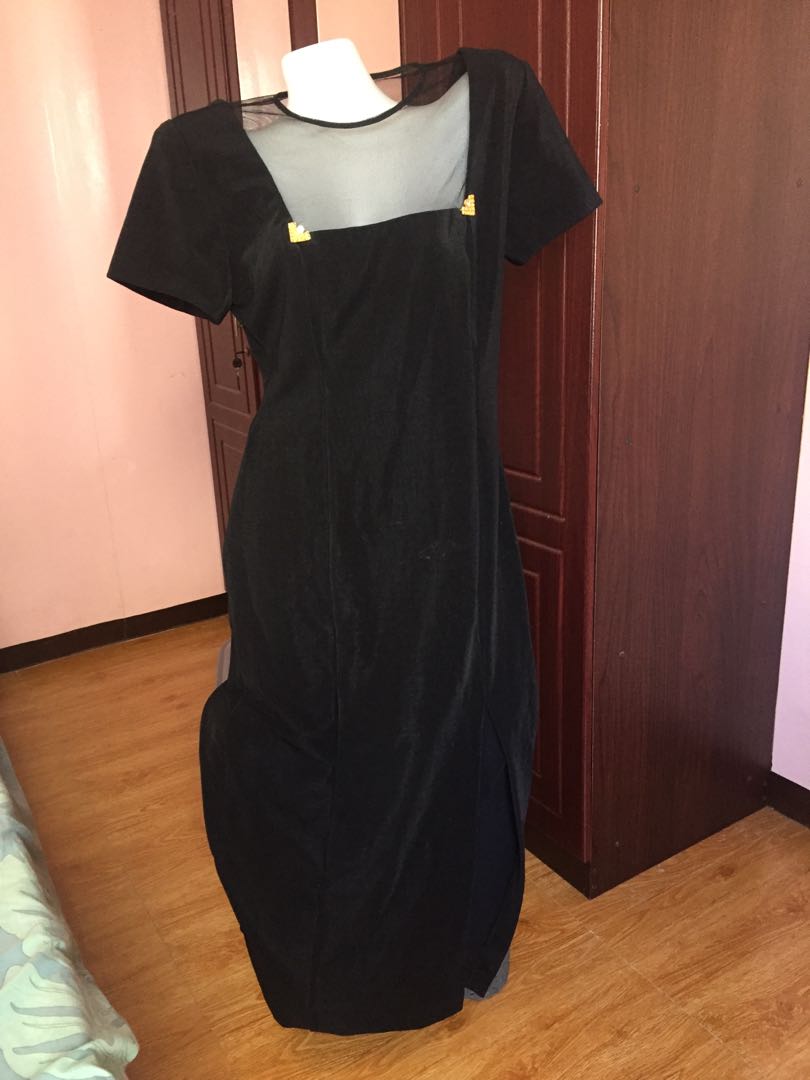black maxi dress sale
