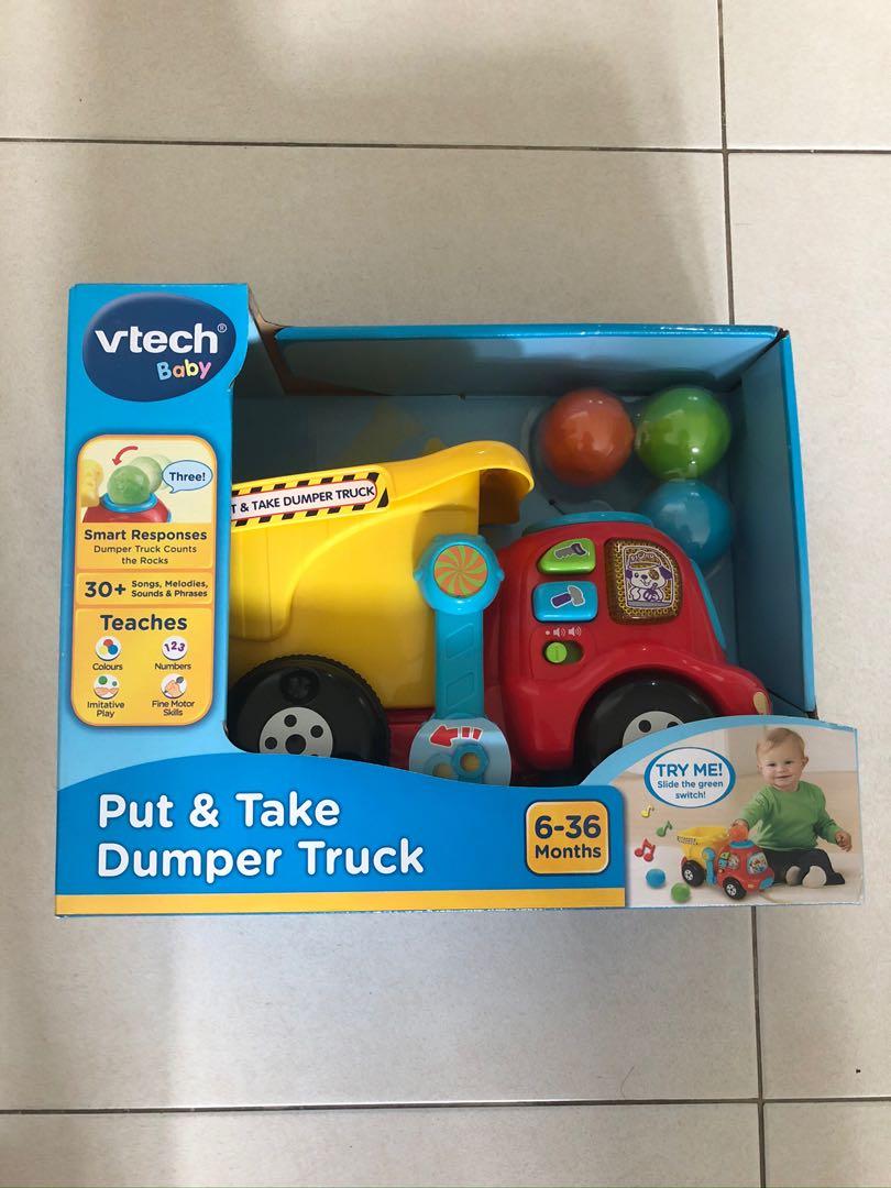 vtech put & take dumper truck