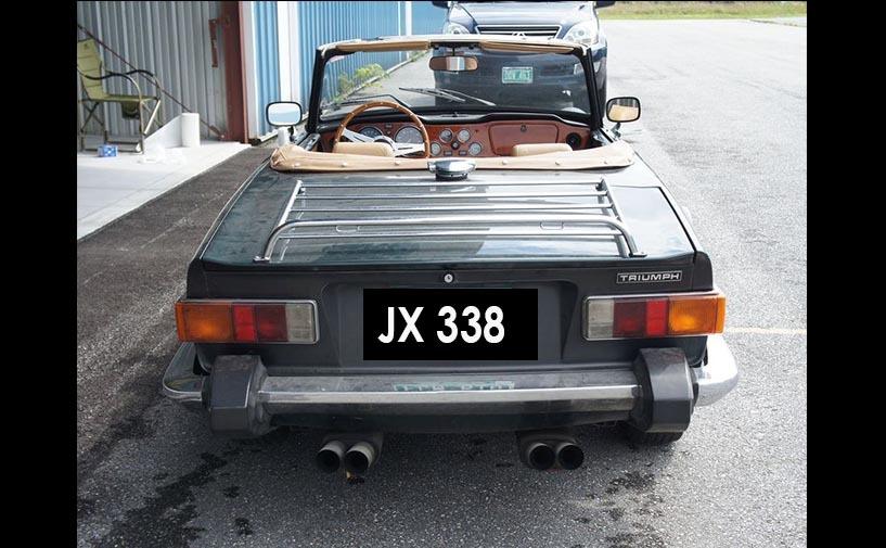 Vvip Car Plate No For Sales Jx 338 Auto Accessories On Carousell