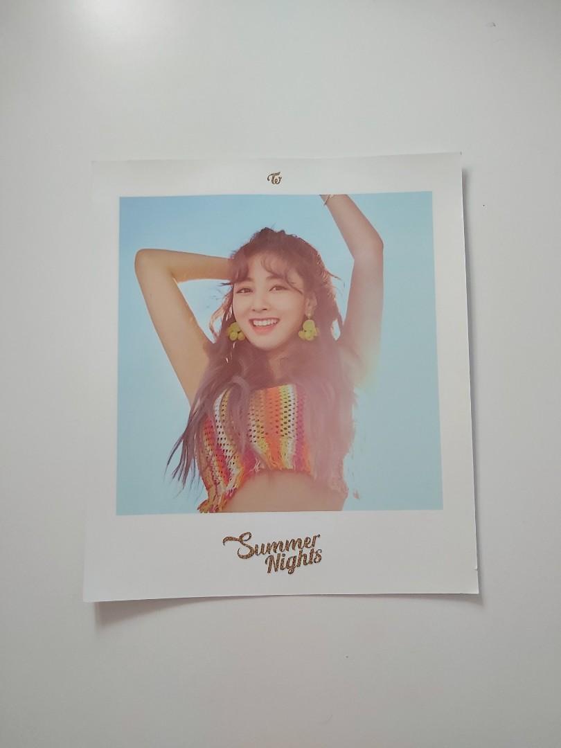 Free Twice Jihyo Dance The Night Away Postcard Hobbies Toys Memorabilia Collectibles K Wave On Carousell