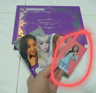 [WTT] Oneiric Diary 3D VER - Hyewon AR Card for Eunbi/Chaewon
