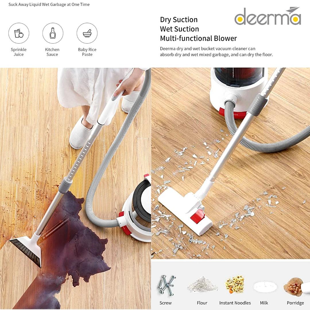 Xiaomi Deerma Vacuum Cleaner TJ200 Wet and Dry cum Dryer/Blower