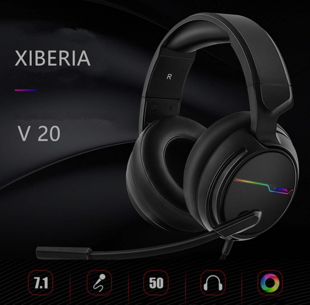 Xiberia V20 Gaming headset Audio Headphones Headsets on