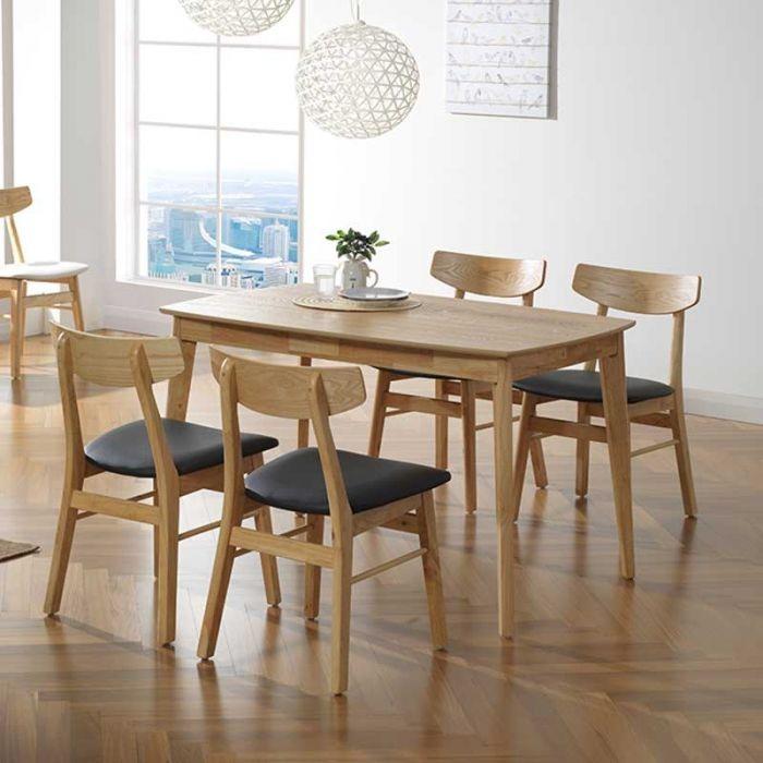 Mujis Japandi 4 Seater Dining Set 1200 Furniture Tables Chairs On Carousell