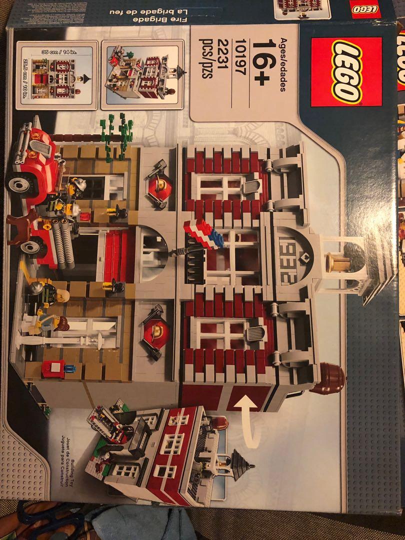 lego creator fire brigade 10197