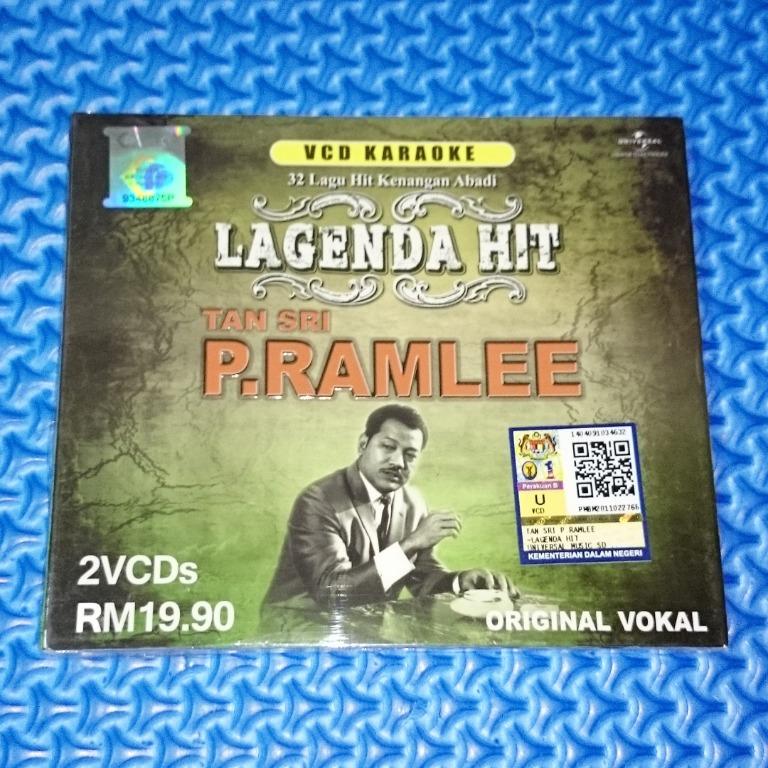 Tan Sri P Ramlee Lagenda Hit 2vcd 2014 Vcd Karaoke Music Media Cd S Dvd S Other Media On Carousell