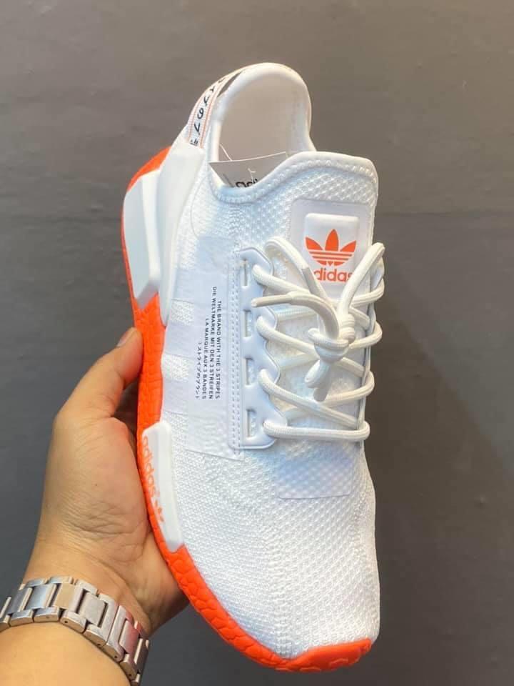 white orange adidas