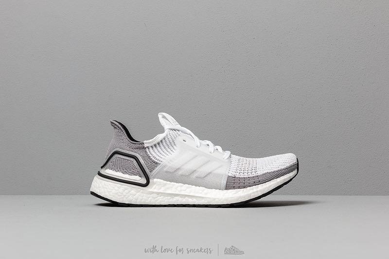 ultra boost 19 white and grey