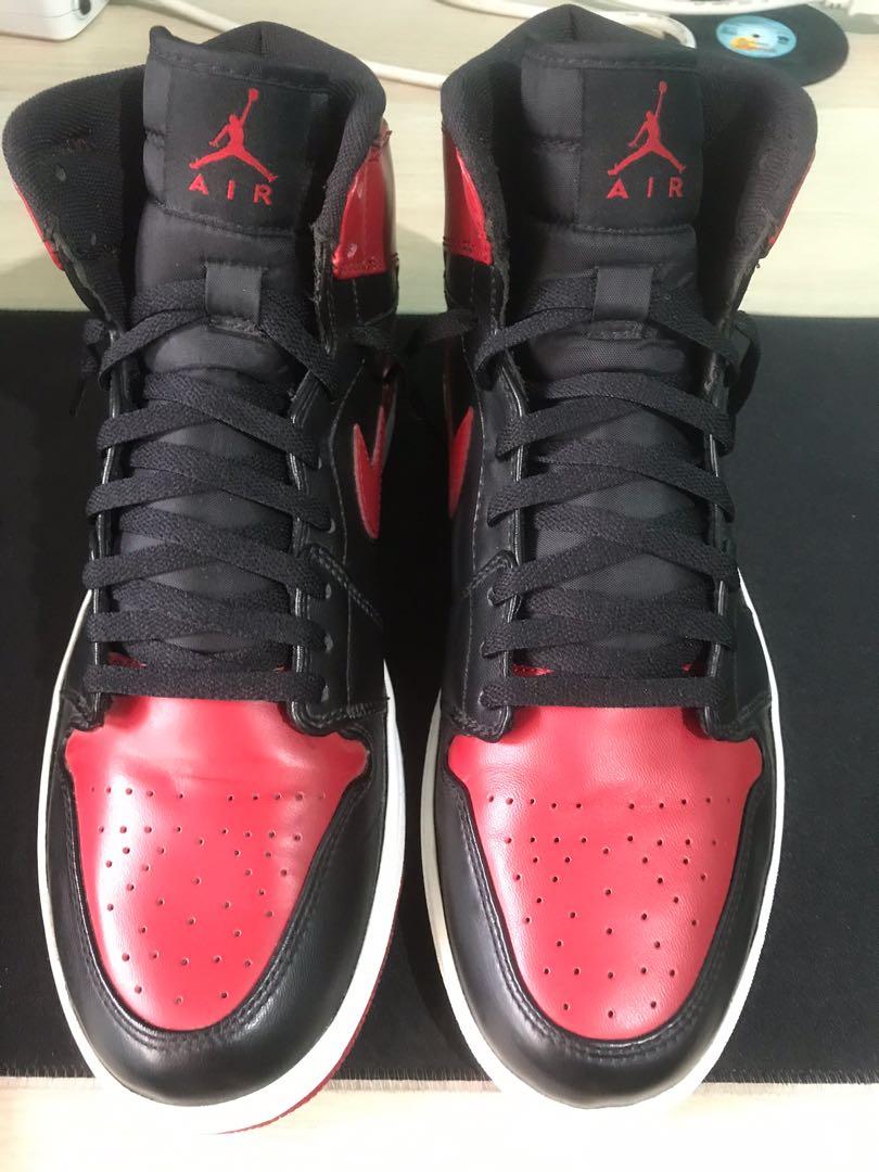 AIR JORDAN 1 RETRO HIGH DMP BREDS 2009 Men s Fashion Footwear