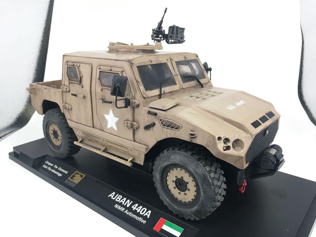 AJBAN 440A 1/16 美軍裝甲車(二手) Die Cast模型車, 興趣及遊戲, 玩具& 遊戲類- Carousell