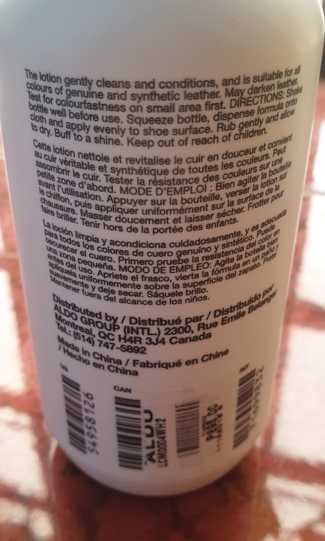 Aldo Clean Leather Conditioner atelieryuwa.ciao.jp