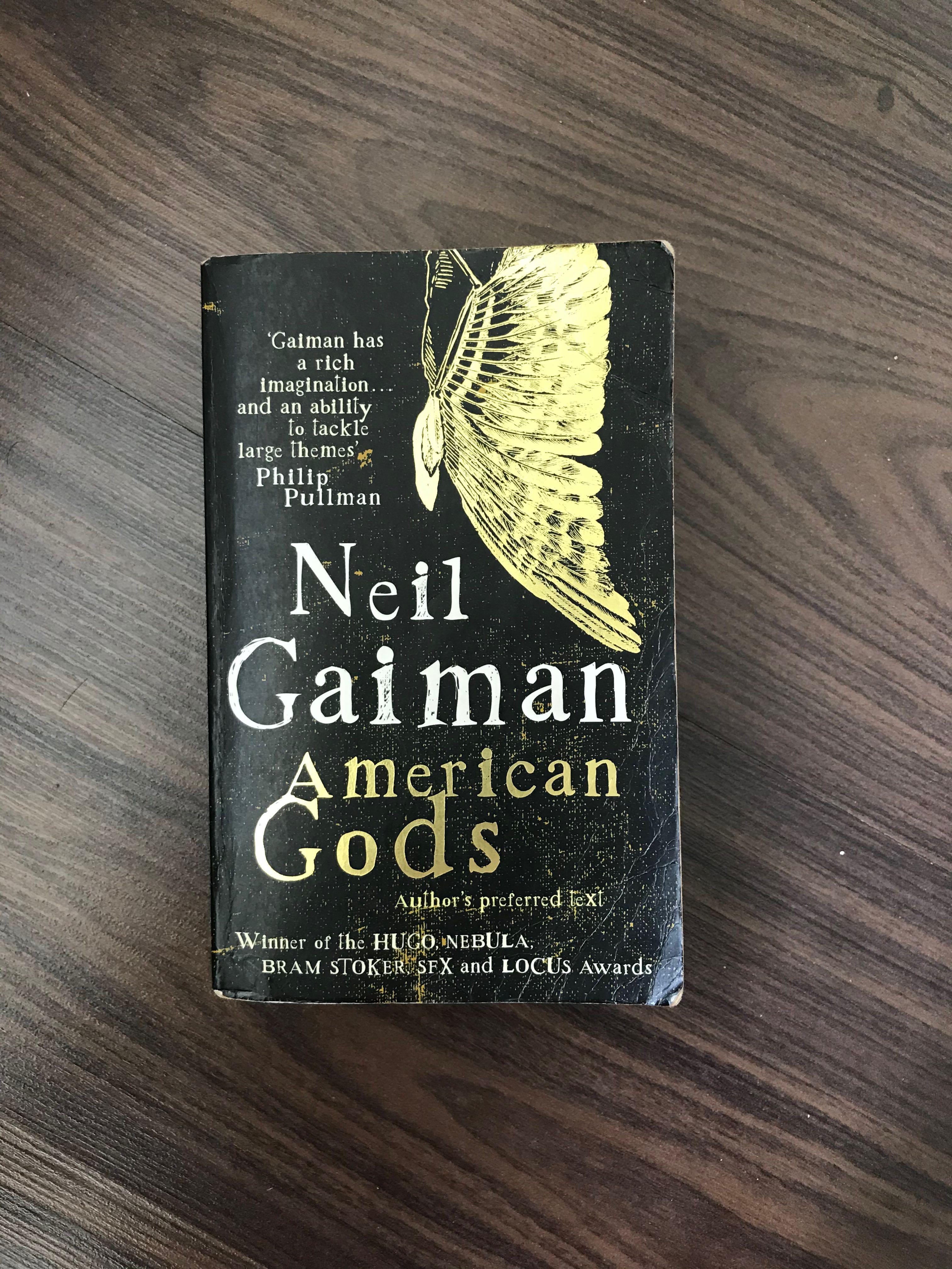 American Gods Neil Gaiman Books Stationery Fiction On Carousell