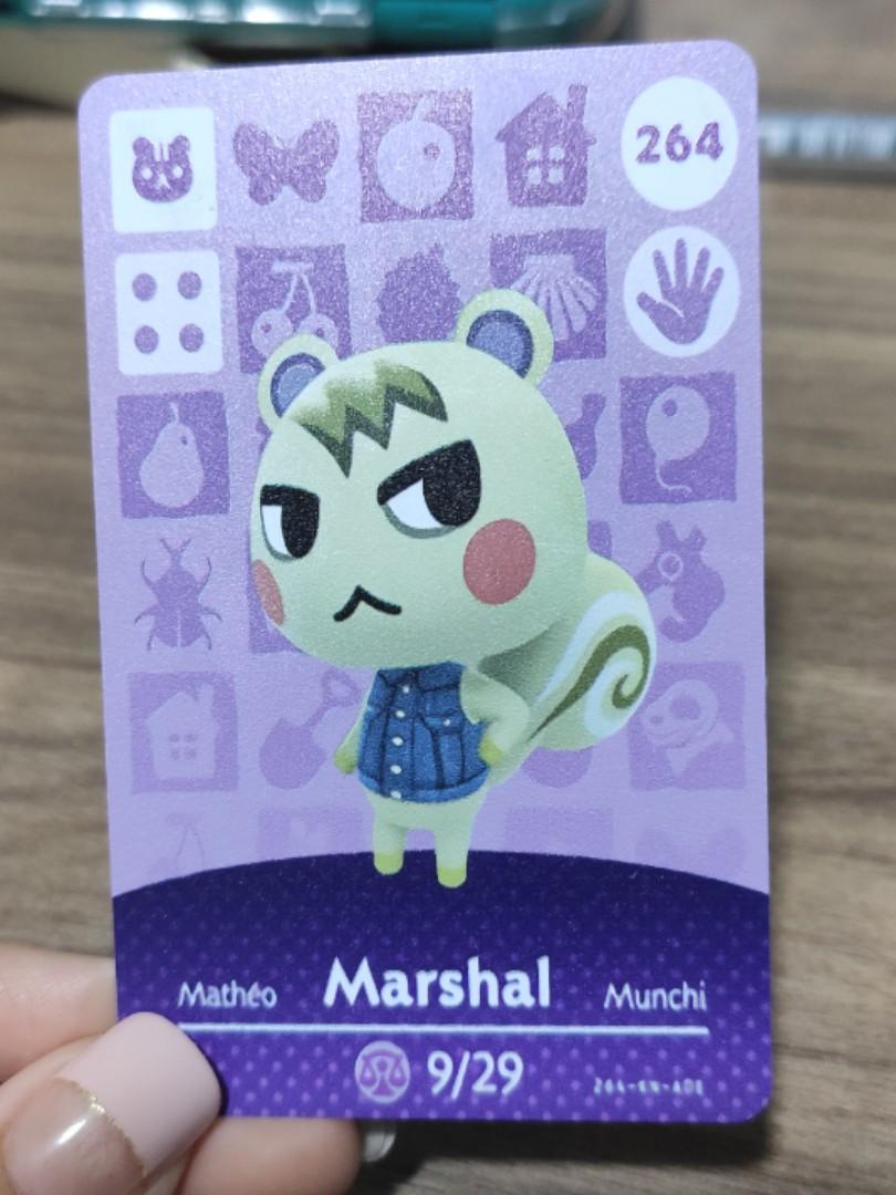 Animal Crossing Marshall Amiibo Card, Video Gaming, Video Game Consoles