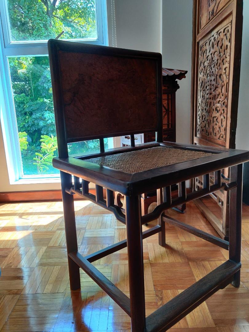 antique chinese chair pair of 2