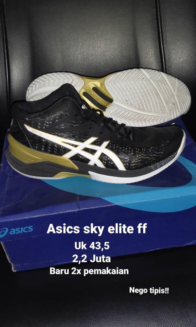 Daftar harga Asics Volley Elite Ff B701n 9095 Black White 42 5 Bulan Juni  2022