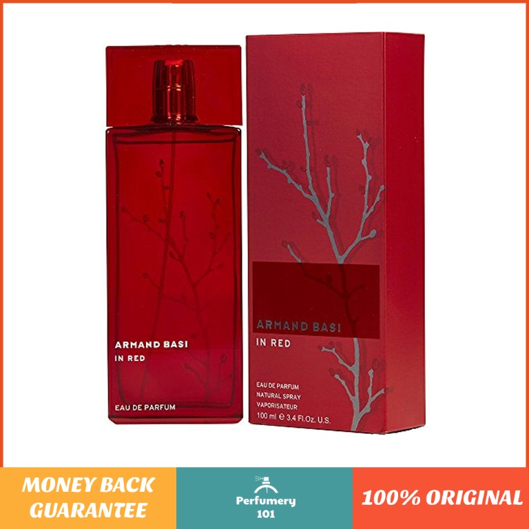 Authentic Armand Basi In Red Eau De Parfum 100ml 3.4fl.oz. Perfume For ...
