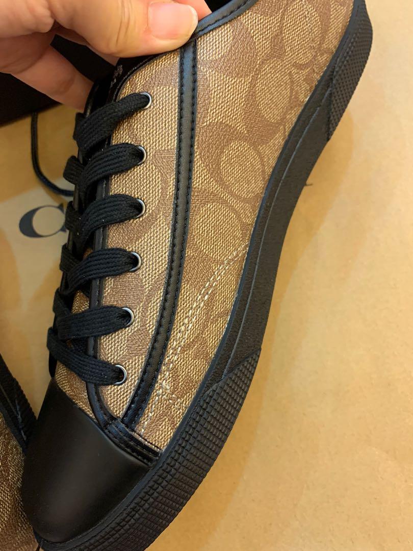 Coach shop monogram sneakers