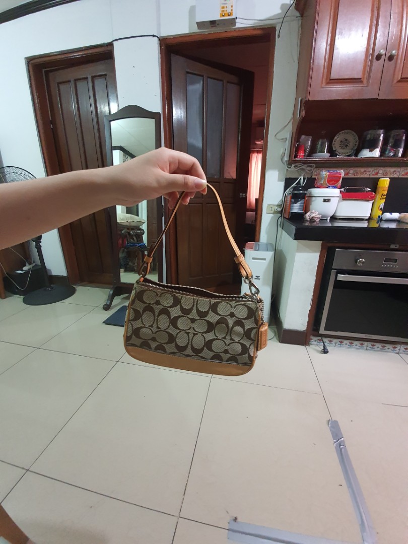 coach pouchette bag