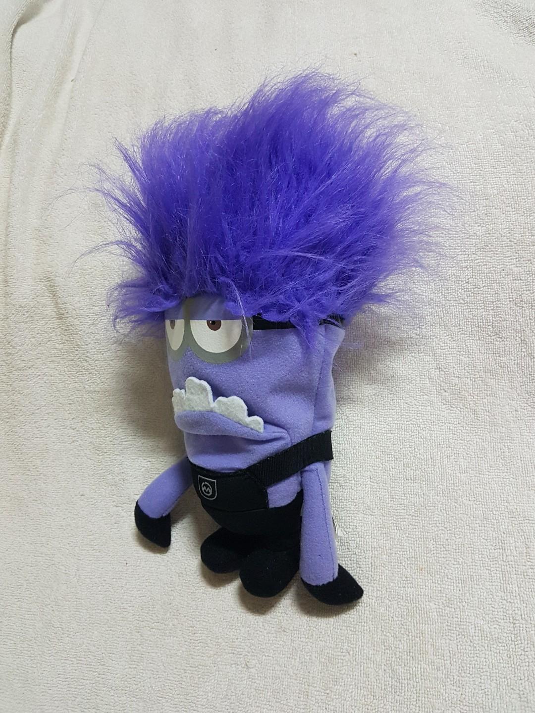 Evil minion plush deals