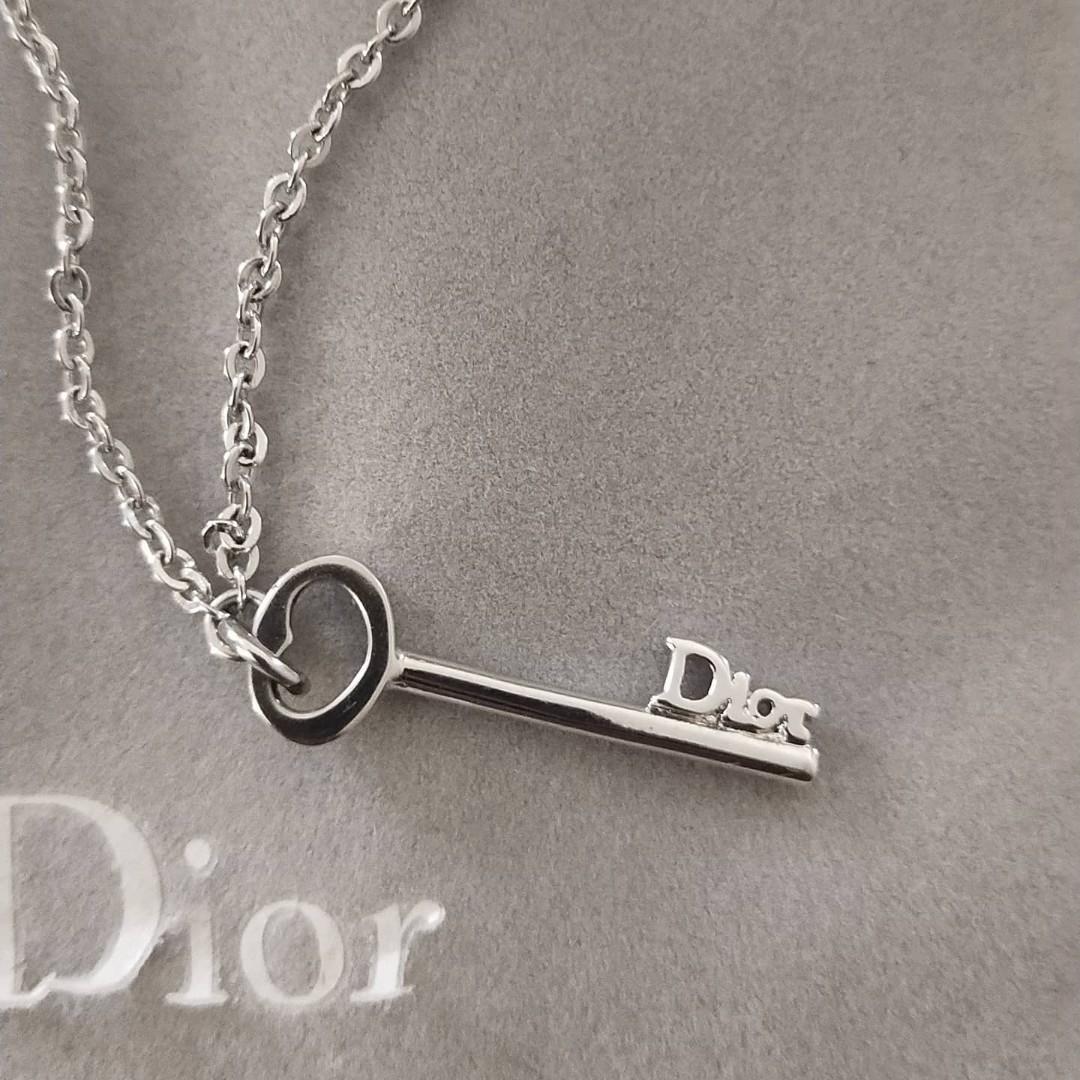 Dior key necklace cheap