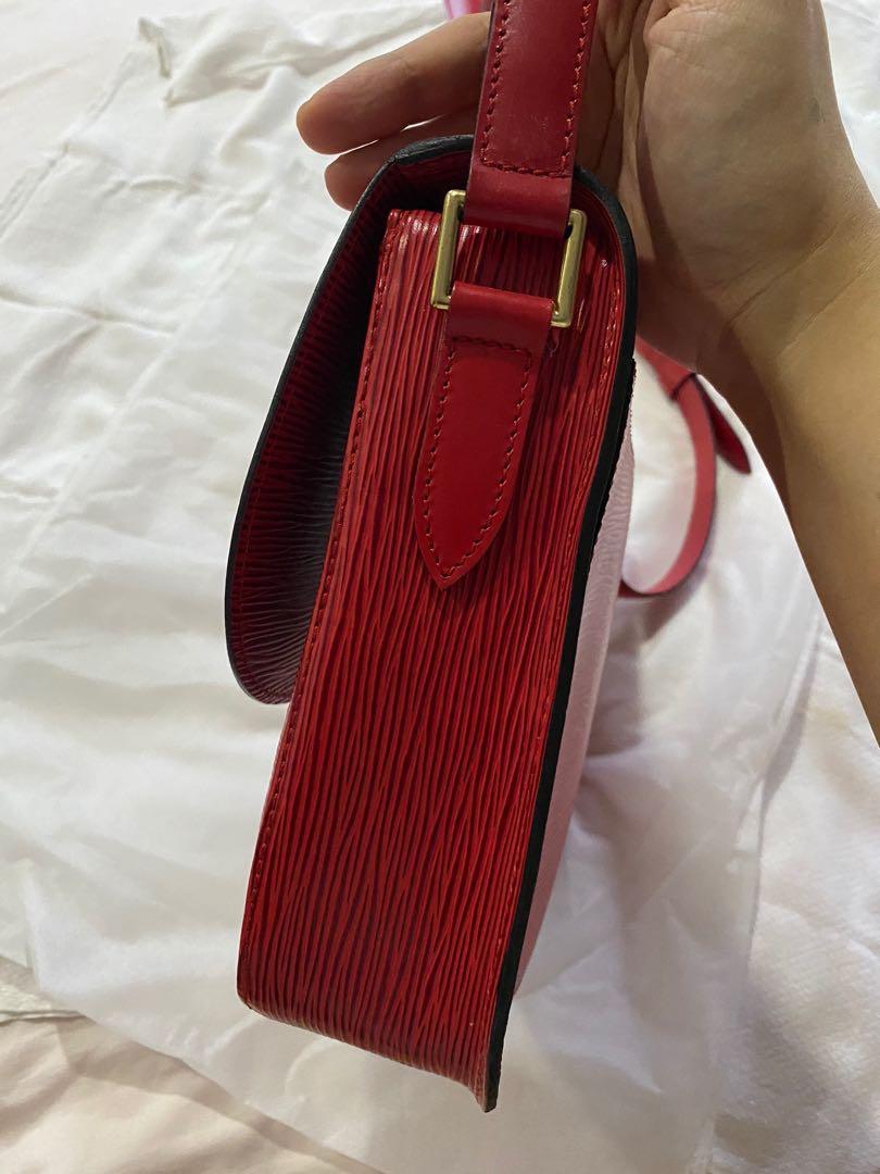 Louis Vuitton Epi Leather Saint Cloud Shoulder Bag (SHF-21544) – LuxeDH