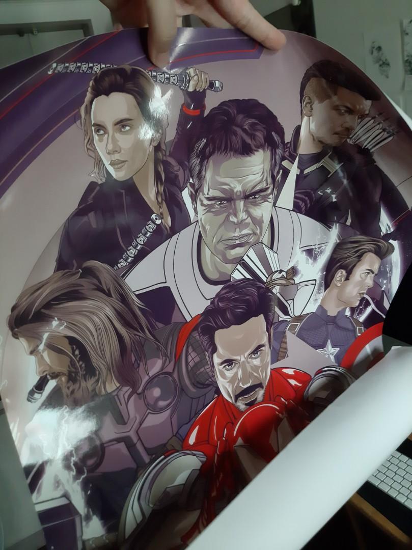 Avengers Poster by Vincentaseo (Category: Western Merchandise) located in Manila. Submitted by tricia_star (Listing ID 1016006613, Image 1). Description: .