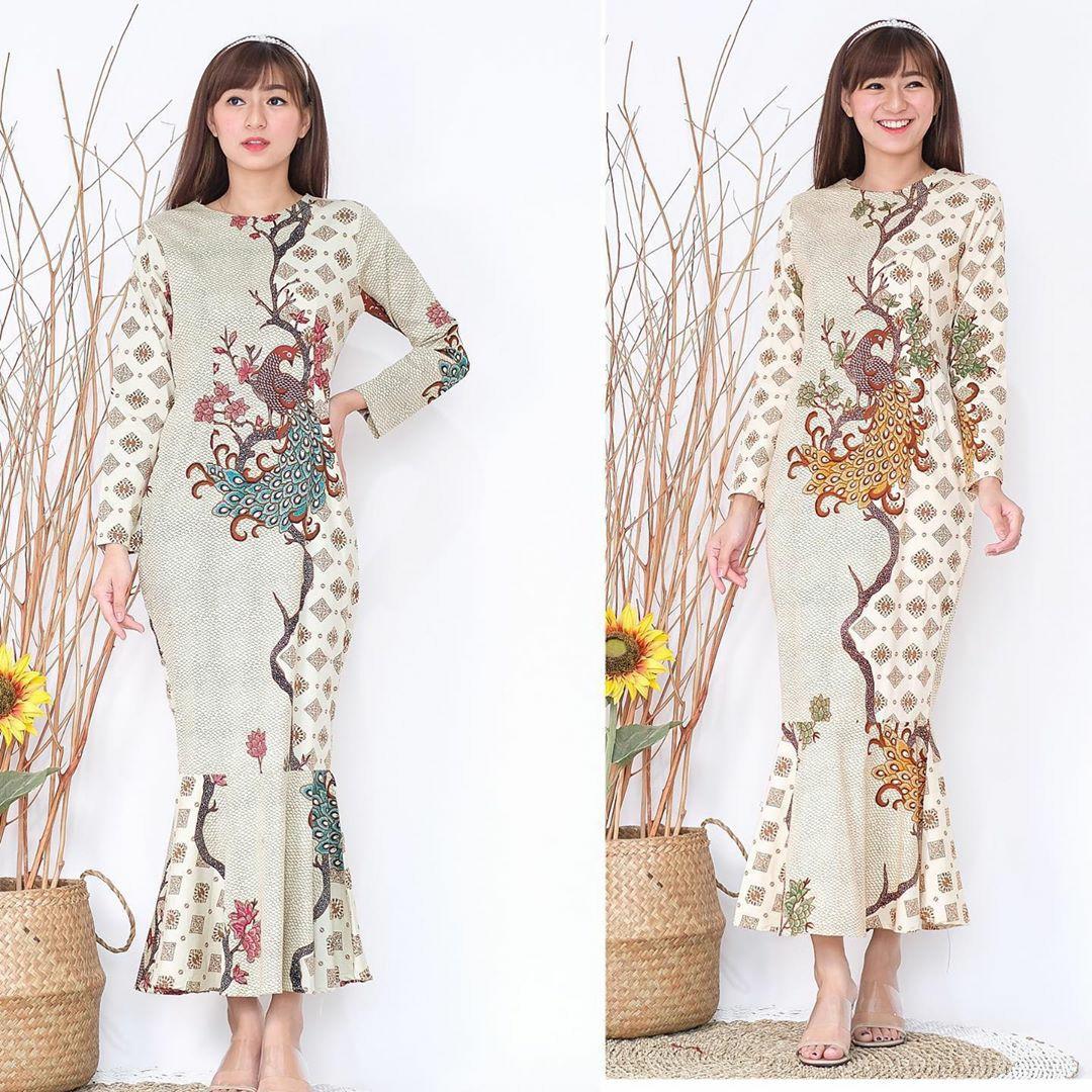 batik long dress