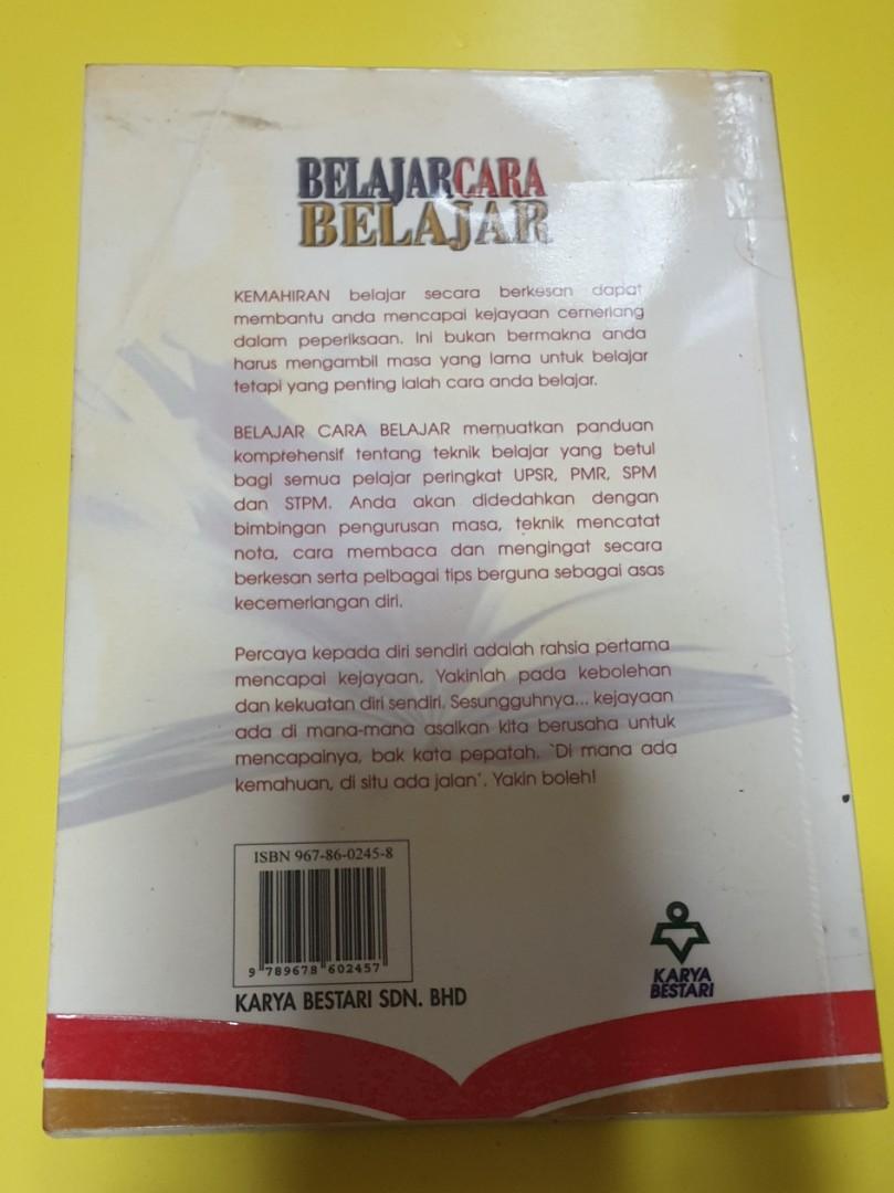 Belajar Cara Belajar Books Stationery Books On Carousell