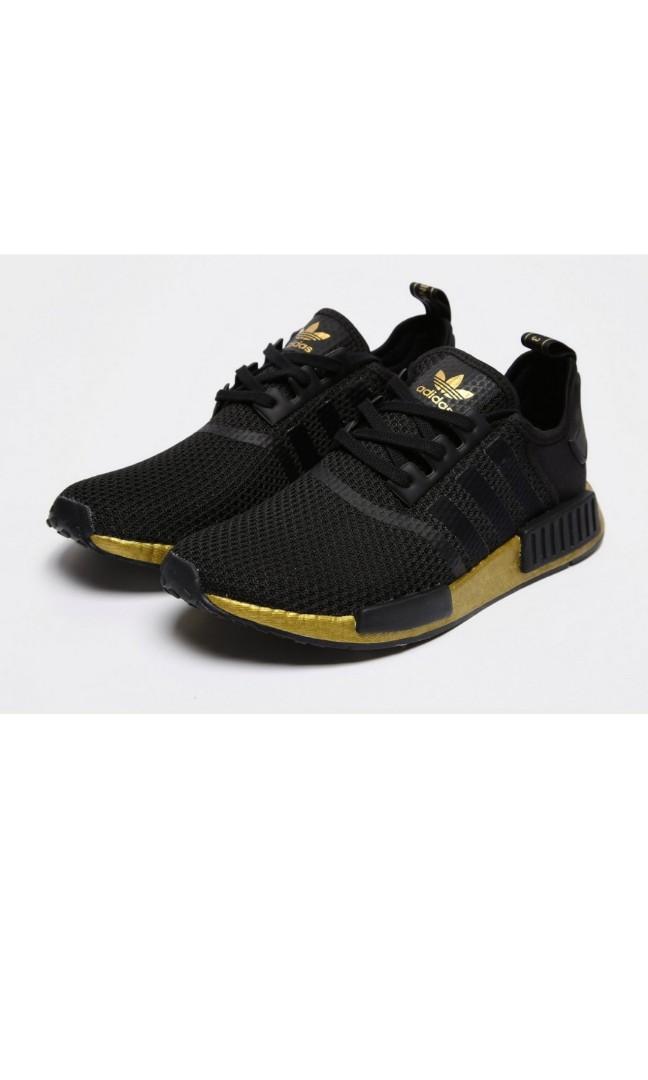 nmd gold and black
