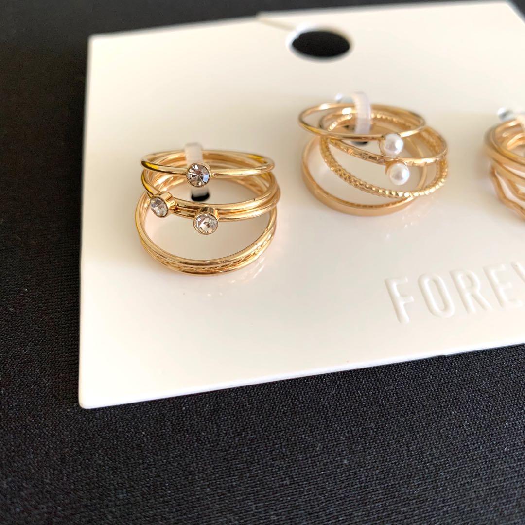 Ring sets clearance forever 21