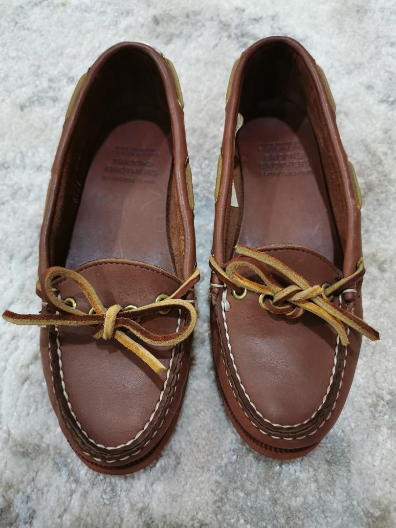 brooks brothers boat shoes