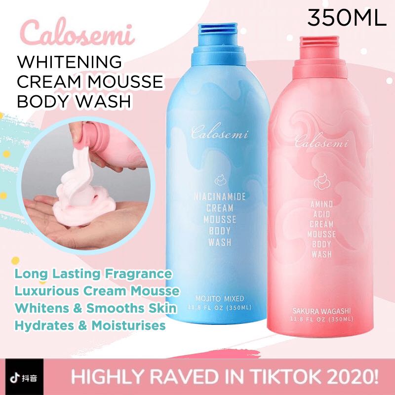 (Instocks!!) Calosemi Cream Mousse Body Wash (HSA Approved Product