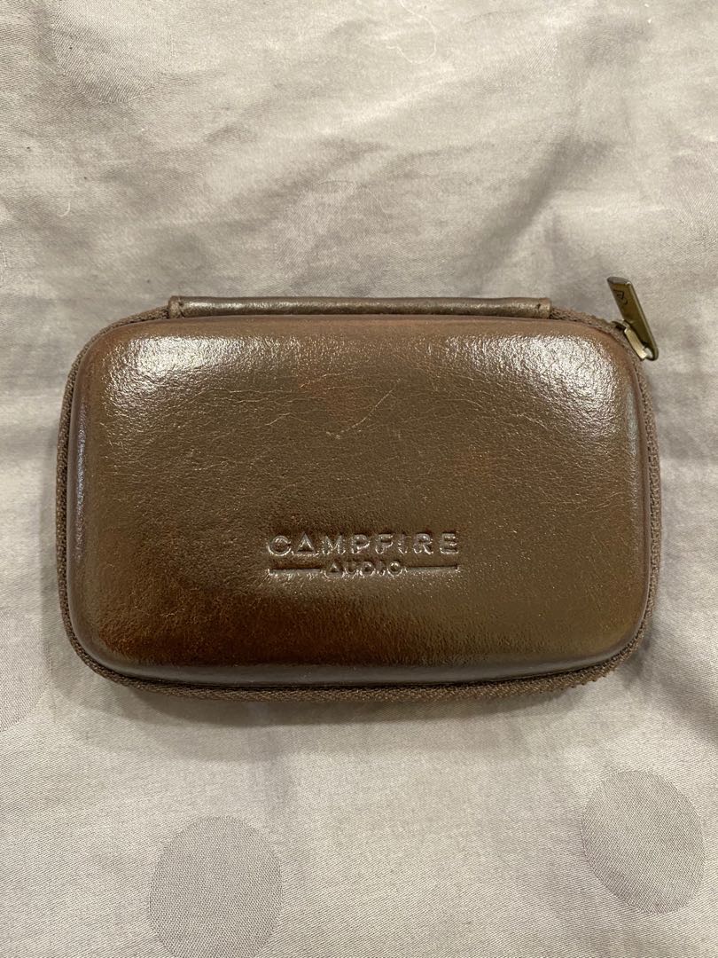 Campfire audio dark leather iem case for andromeda, Audio, Other Audio