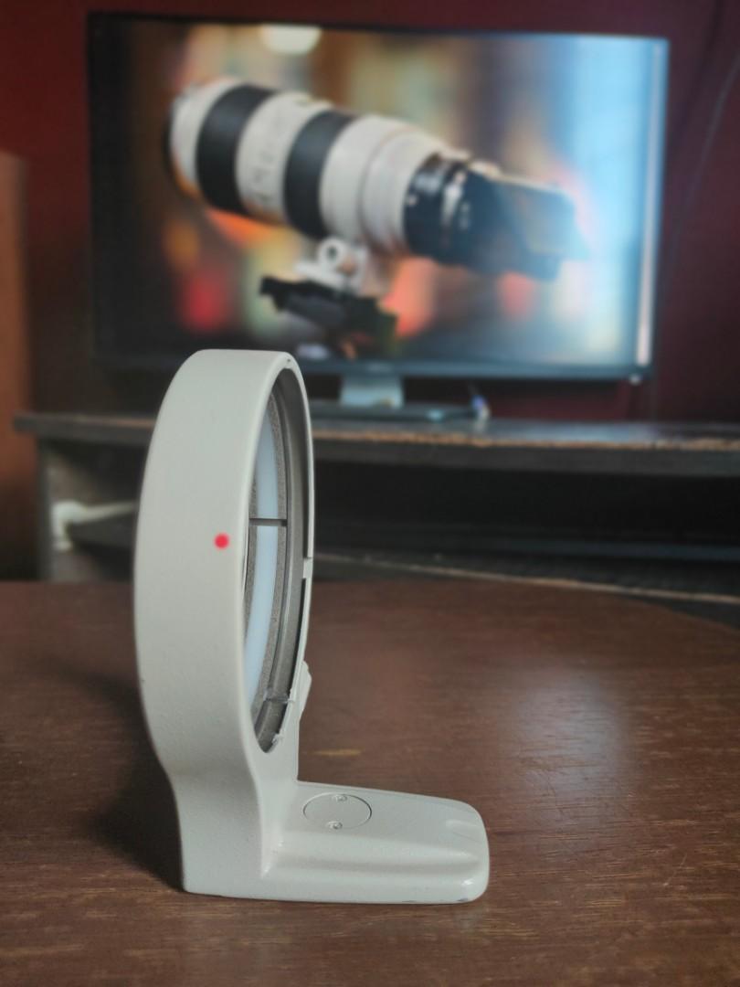 AUTHENTIC/ORIGINAL CANON TRIPOD MOUNT RING B (W) WHITE COLLAR