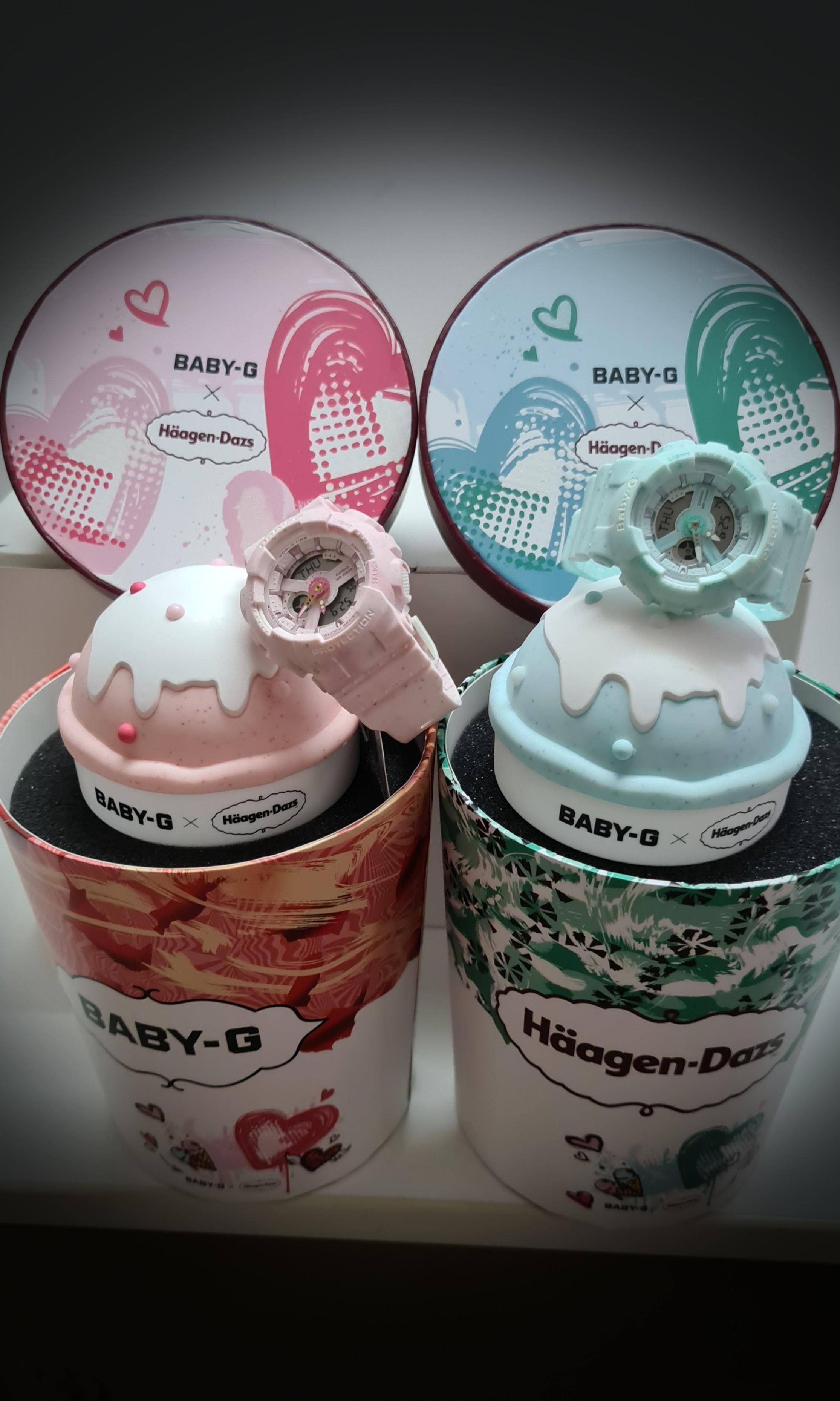 Casio Baby G x H agen Dazs Collection Turquoise BA 110PI 2APRH and