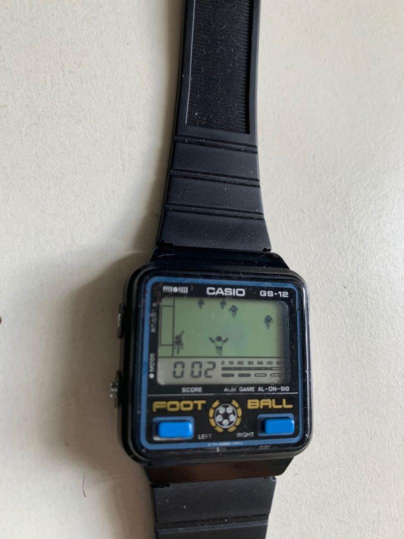 Casio football game watch outlet