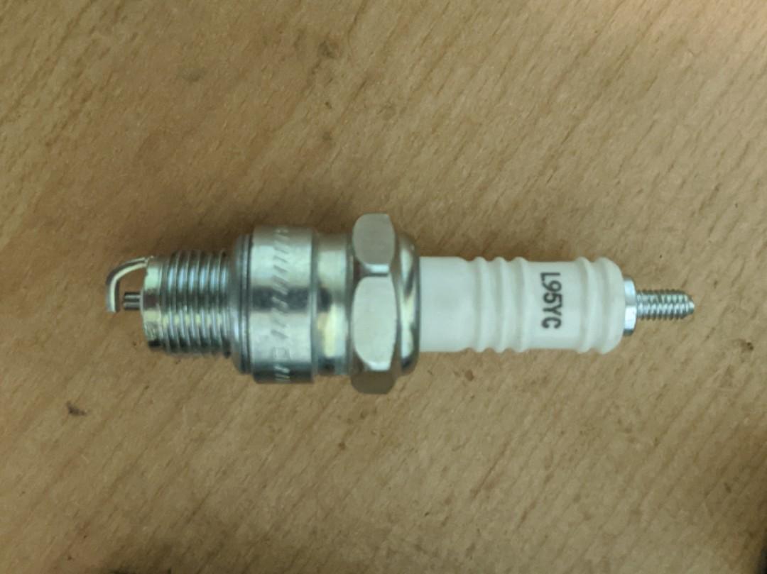 Champion L95YC spark plug, Motorcycles, Motorcycle Accessories Carousell