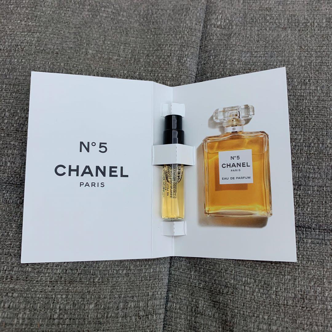 Chanel No.5 Eau de Parfum 1.5ml vaporisateur spray 香水, 美容＆化妝品, 指甲美容, 香水 & 其他 - Carousell