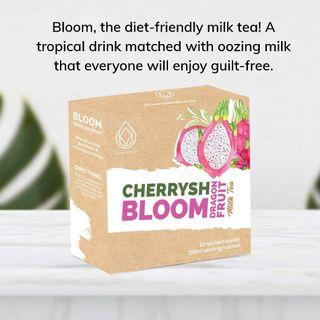 Cherrysh Bloom: Dragonfruit Milk Tea