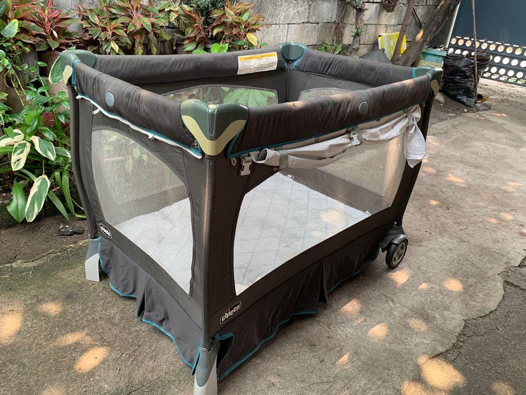 Chicco Playpen crib, Babies & Kids, Baby Nursery & Kids Furniture, Cots