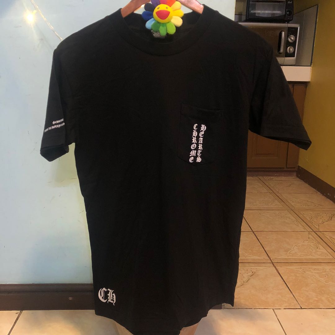 Chrome hearts pocket tee Clearance