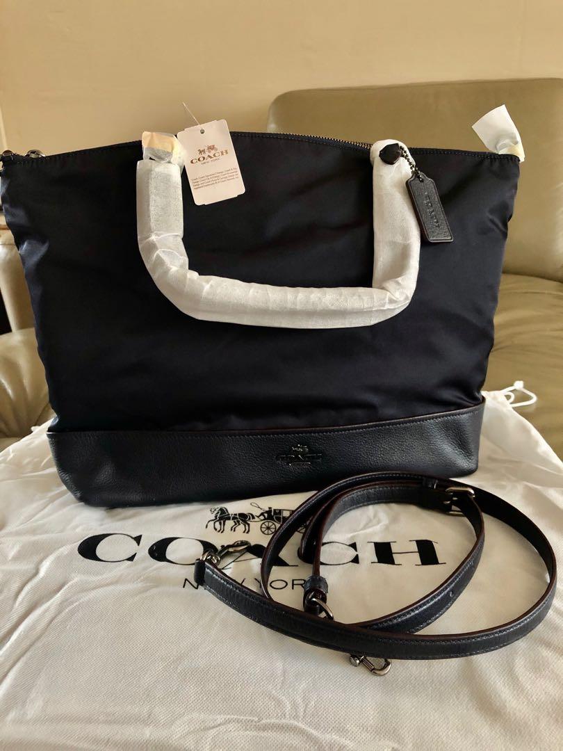 Coach hotsell nylon satchel