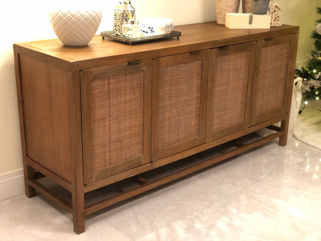 Crate and barrel shop console