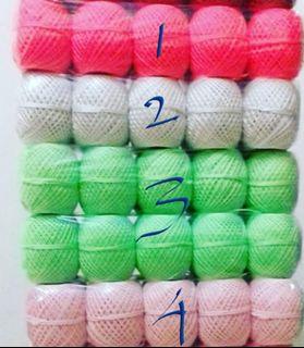 Crochet Yarn, Benang Rajut,