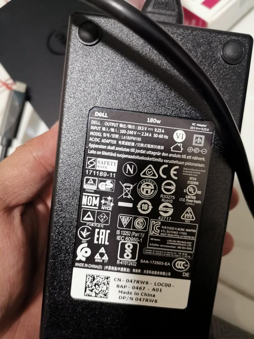 K17a Stacja Dokujaca Dell Wd15 K17a Z Zasilaczem 130w