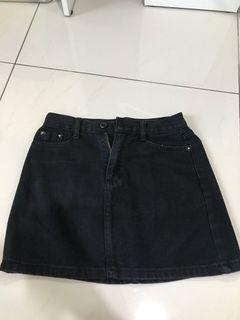 Denim Mini Skirt
