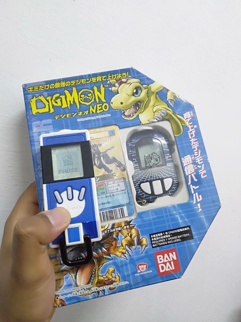 Digimon Digivice Data Link Neo V2 Kotak Neo V1 Toys Games Board Games Cards On Carousell