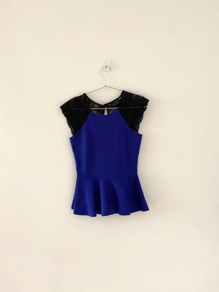 dorothy perkins peplum top
