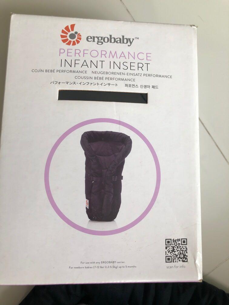 Ergobaby performance online collection infant insert