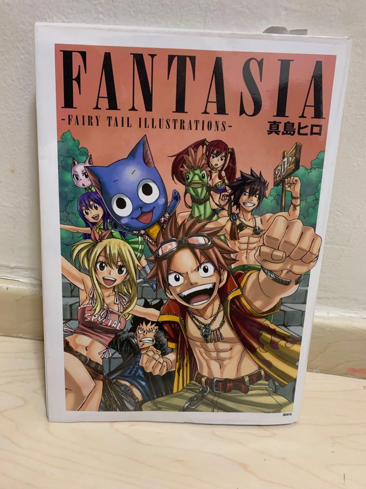 Fairy Tail Illustrations Fantasia Japanese Artbook Japan Art Book US Seller